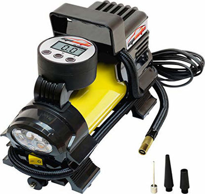 Picture of EPAUTO 12V DC Portable Air Compressor Pump, Digital Tire Inflator