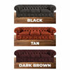 Picture of Dark Brown Leather Recoloring Balm - Leather Repair Kits for Couches - Leather Restorer for Couches Brown Car Seat, Boots - Cream Leather Repair for Upholstery - Refurbishing Dark Brown Leather Dye