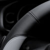 Picture of Valleycomfy Microfiber Leather Steering Wheel Covers Universal 15 inch (Gray)