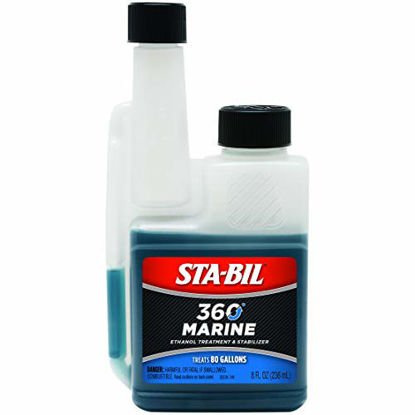Picture of STA-BIL 360 Marine Ethanol Treatment and Fuel Stabilizer - Prevents Corrosion - Helps Clean Fuel System For Improved In-Season Performance - Treats Up To 80 Gallons, 8 fl. oz. (22239)
