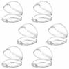 Picture of Accmor Pacifier Case, Pacifier Holder, Pacifier Box for Travel, BPA Free, Transparent, 6 Pack