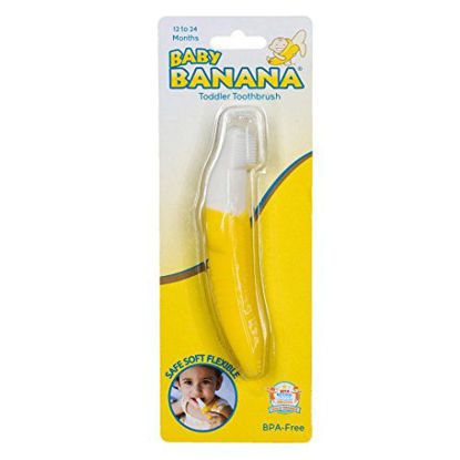 Picture of Baby Banana Bendable Training Toothbrush, Toddler