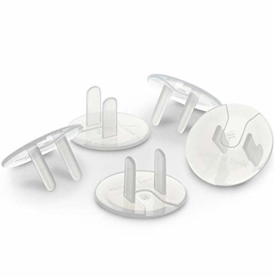 Picture of Outlet Plug Covers (32 Pack) Clear Child Proof Electrical Protector Safety Caps - Jool Baby
