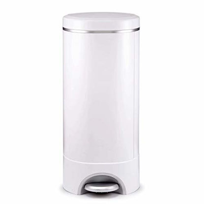 Picture of Munchkin Step Diaper Pail Powered by Arm & Hammer, Includes (1) Bonus Toss Disposable Diaper Pail