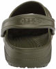 Picture of Crocs unisex adult Classic | Water Shoes Comfortable Slip on Shoes Clog, Army Green, 13 Women 11 Men US