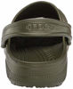 Picture of Crocs unisex adult Classic | Water Shoes Comfortable Slip on Shoes Clog, Army Green, 6 Women 4 Men US