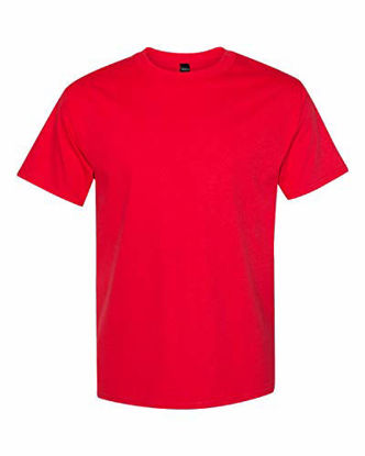 Picture of Hanes 6.1 oz. Beefy-T (5180), Athletic Red, XL
