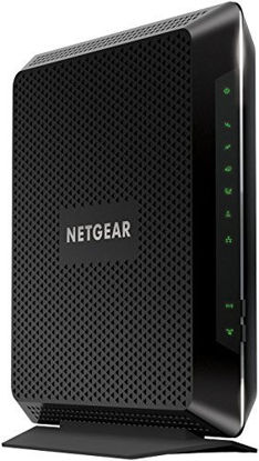 Picture of NETGEAR Nighthawk Cable Modem Wi-Fi Router Combo C7000-Compatible with Cable Providers Including Xfinity by Comcast, Spectrum, Cox for Cable Plans Up to 400 Mbps | AC1900 Wi-Fi Speed | DOCSIS 3.0