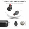 Picture of TOZO T10 Bluetooth 5.0 Wireless Earbuds with Wireless Charging Case IPX8 Waterproof TWS Stereo Headphones in Ear Built in Mic Headset Premium Sound with Deep Bass for Sport Black