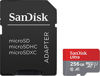 Picture of SanDisk 256GB Ultra microSDXC UHS-I Memory Card with Adapter - 100MB/s, C10, U1, Full HD, A1, Micro SD Card - SDSQUAR-256G-GN6MA