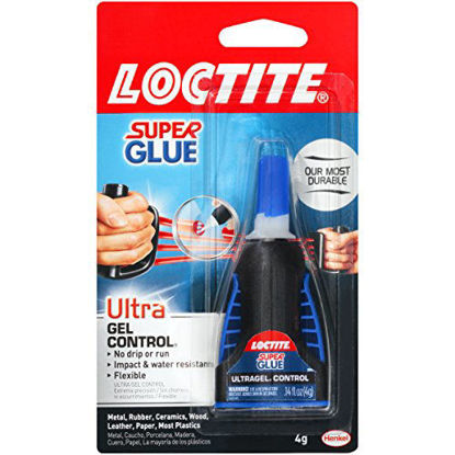 Picture of Loctite Ultra Gel Control Super Glue, 4-Gram Bottle (Pack of 6)