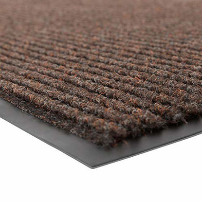 Picture of Notrax - 109S0310BR 109 Brush Step Entrance Mat, for Home or Office, 3' X 10' Brown