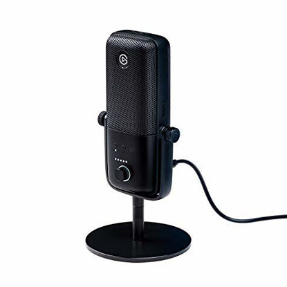 Picture of Elgato Wave:3 - USB Condenser Microphone and Digital Mixer for Streaming, Recording, Podcasting - Clipguard, Capacitive Mute, Plug & Play for PC / Mac