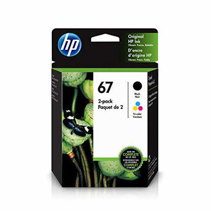 Picture of HP 67 | 2 Ink Cartridges | Black and Tri-Color | 3YP29AN