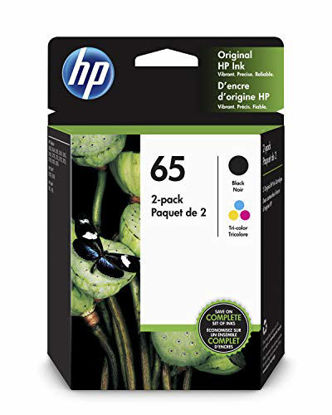 Picture of HP 65 | 2 Ink Cartridges | Black, Tri-color | N9K01AN, N9K02AN