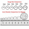 Picture of Nose Rings 18 Gauge 7mm Silver Nose Ring Hoop 18g Cartilage Earring Helix Earring Tragus Earrings Daith Earrings Rook Earrings Nose Piercing Jewelry Septum Clicker 7mm Nose Hoop Septum Ring