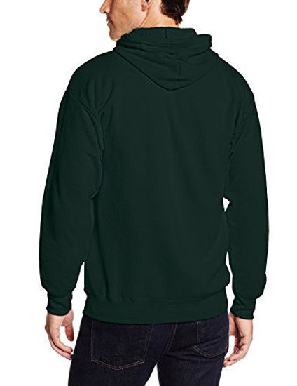 Hanes EcoSmart Men's Full-Zip Hoodie Light Blue XL