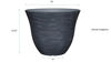 Picture of Classic Home and Garden Honeysuckle Planter, Patio Pot, 15" Zinc