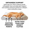 Picture of Furhaven Pet Dog Bed - Orthopedic Micro Velvet Ergonomic Luxe Lounger Cradle Mattress Contour Pet Bed with Removable Cover for Dogs and Cats, Clay, Medium