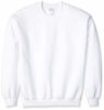 Picture of Gildan Men's Fleece Crewneck Sweatshirt, Style G18000, White, 2X-Large