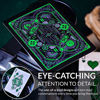Picture of Cyberpunk Green Playing Cards, Deck of Cards with Free Card Game eBook, Premium Card Deck, Cool Poker Cards, Unique Bright Colors for Kids & Adults, Card Decks Games, Standard Size