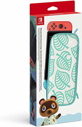 Picture of Animal Crossing: New Horizons Aloha Edition Carrying Case & Screen Protector - Nintendo Switch