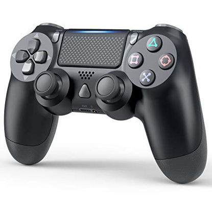 Picture of YCCTEAM Wireless Game Controller Compatible with PS4/ Slim/ Pro Console (Jet Black)