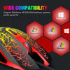 Picture of VersionTECH. Wired Gaming Mouse, Ergonomic USB Optical Mouse Mice with Chroma RGB Backlit, 1200 to 3600 DPI for Laptop PC Computer Games & Work -Black