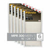 Picture of Filtrete 16x24x1, AC Furnace Air Filter, MPR 300, Clean Living Basic Dust, 6-Pack (exact dimensions 15.81 x 23.81 x 0.8)