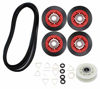 Picture of 4392067RC 27-Inch Dryer Repair Kit Replacement 4392067VP Compatible with Whirlpool Ken-more,PS373088 AP3109602 Repair Kits Include 279640 Idler Pulley W10314173 Drum Roller 661570 Belt