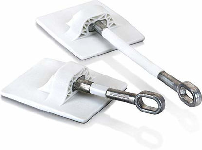 Picture of Refrigerator Door Lock WITHOUT PADLOCK - White