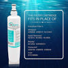 Picture of HiWater 4396508 Refrigerator Water Filter Compatible with Whirlpool EDR5RXD1, W10186668, 4396510, NLC240V, 4396508P, Filter 5, 4392857, 46-9010 WF-4396508 (3 Pack replacements)