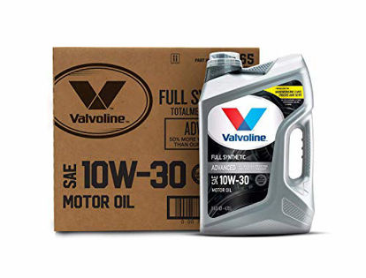 Picture of Valvoline Advanced Full Synthetic SAE 10W-30 Motor Oil 5 QT, Case of 3