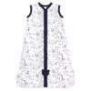 Picture of Burt's Bees Baby Baby Beekeeper Wearable Blanket, 100% Organic Cotton, Swaddle Transition Sleeping Bag, Twinkle Bee Midnight, Medium