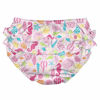 Picture of i Play Girls Swim Diaper Pink Sealife-4T