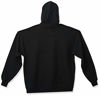 Picture of Hanes mens Pullover Ecosmart Fleece Hooded Sweatshirt,Black,X-Large
