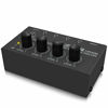Picture of Behringer Microamp HA400 Ultra-Compact 4-Channel Stereo Headphone Amplifier,Silver