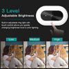 Picture of 2021 NexiGo StreamCam N930E, 1080P Webcam with Ring Light and Privacy Cover, Auto-Focus, Plug and Play, Web Camera for Online Learning, Zoom Meeting Skype Teams, PC Mac Laptop Desktop Computer