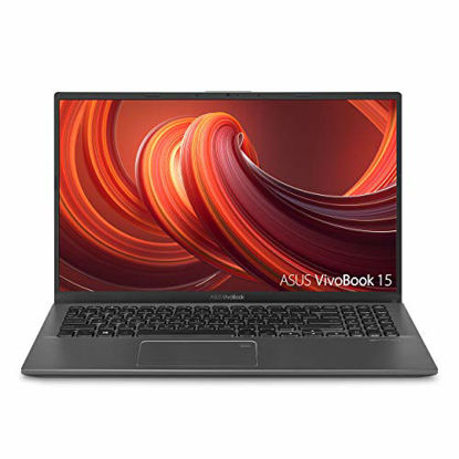 Picture of ASUS VivoBook 15 Thin and Light Laptop- 15.6 Full HD, Intel i5-1035G1 CPU, 8GB RAM, 512GB SSD, Backlit KeyBoard, Fingerprint, Windows 10- F512JA-AS54, Slate Gray