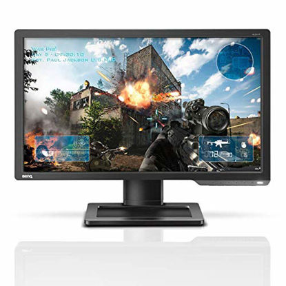 Picture of BenQ ZOWIE XL2411P 24 Inch 144Hz Gaming Monitor 1080P 1ms Black eQualizer & Color Vibrance for Competitive Edge Does not Support 120Hz on console