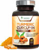 Picture of Turmeric Curcumin with BioPerine 95% Curcuminoids 1950mg with Black Pepper for Best Absorption, Made in USA, Natural Immune Support, Turmeric Supplement by Natures Nutrition - 120 Capsules