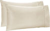 Picture of Amazon Basics Lightweight Super Soft Easy Care Microfiber Pillowcases - 2-Pack, Standard, Beige