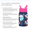 Picture of Simple Modern 10oz Summit Kids Water Bottle Thermos with Straw Lid - Dishwasher Safe Vacuum Insulated Double Wall Tumbler Travel Cup 18/8 Stainless Steel - Unicorns