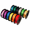 Picture of Mika3D 12 in 1 Bright Shine 3D Printer Silk PLA Filament Bundle, Most Popular Colors Pack, 1.75mm 500g per Spool, 12 Spools Pack, Total 6kgs Material with One Bottle of 3D Printer Stick Gift