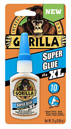 Picture of Gorilla Super Glue XL, 25 gram, Clear, (Pack of 1),7400202