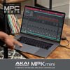 Picture of AKAI Professional MPK Mini MK3 | 25 Key USB MIDI Keyboard Controller With 8 Backlit Drum Pads, 8 Knobs and Music Production Software included (Black)