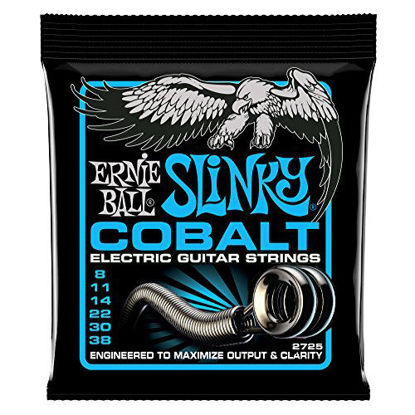Picture of Ernie Ball Cobalt Extra Slinky Set, .008 - .038