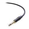 Picture of Cable Matters 2-Pack 1/4 Inch TS to TS Electric Guitar Cable (1/4 Cable) 6 Feet