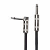 Picture of Amazon Basics 1/4 Inch Right-Angle Instrument Cable - 10 Foot (Black)