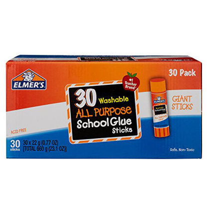 Picture of Elmer's Glue Stick (E599), Washable,30 Count